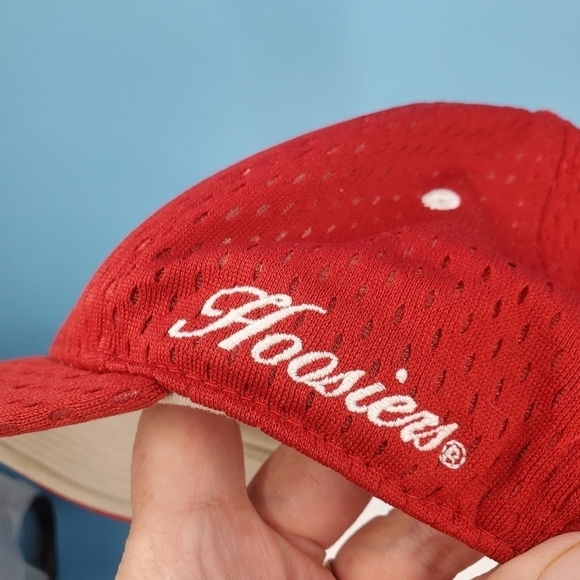 Indiana University Hoosiers red snap back trucker hat NCAA - Picture 3 of 10